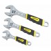 3pc Adjustable Wrench Set